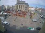 Archived image Webcam Republic Square Pilsen, Czech Republic 11:00