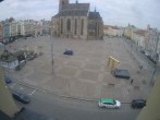 Archived image Webcam Republic Square Pilsen, Czech Republic 13:00