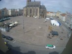 Archived image Webcam Republic Square Pilsen, Czech Republic 08:00
