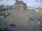 Archived image Webcam Republic Square Pilsen, Czech Republic 13:00