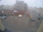 Archived image Webcam Republic Square Pilsen, Czech Republic 07:00