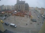 Archived image Webcam Republic Square Pilsen, Czech Republic 11:00