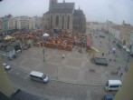 Archived image Webcam Republic Square Pilsen, Czech Republic 13:00