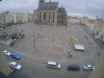 Archiv Foto Webcam Platz der Republik in Pilsen (Plzen) 09:00