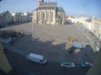 Archived image Webcam Republic Square Pilsen, Czech Republic 13:00