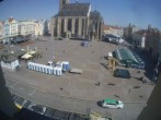 Archived image Webcam Republic Square Pilsen, Czech Republic 09:00