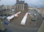 Archived image Webcam Republic Square Pilsen, Czech Republic 17:00