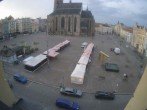 Archiv Foto Webcam Platz der Republik in Pilsen (Plzen) 19:00
