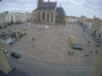 Archived image Webcam Republic Square Pilsen, Czech Republic 09:00