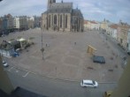 Archived image Webcam Republic Square Pilsen, Czech Republic 13:00