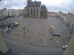 Archived image Webcam Republic Square Pilsen, Czech Republic 07:00