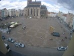 Archiv Foto Webcam Platz der Republik in Pilsen (Plzen) 13:00