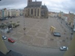 Archiv Foto Webcam Platz der Republik in Pilsen (Plzen) 07:00
