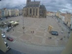 Archiv Foto Webcam Platz der Republik in Pilsen (Plzen) 13:00