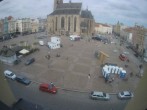 Archiv Foto Webcam Platz der Republik in Pilsen (Plzen) 09:00