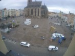 Archiv Foto Webcam Platz der Republik in Pilsen (Plzen) 08:00