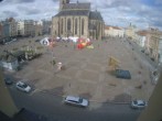 Archiv Foto Webcam Platz der Republik in Pilsen (Plzen) 13:00