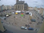 Archived image Webcam Republic Square Pilsen, Czech Republic 13:00