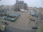 Archiv Foto Webcam Platz der Republik in Pilsen (Plzen) 08:00