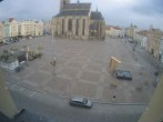 Archived image Webcam Republic Square Pilsen, Czech Republic 07:00