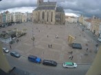Archived image Webcam Republic Square Pilsen, Czech Republic 11:00