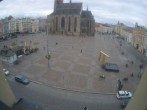 Archived image Webcam Republic Square Pilsen, Czech Republic 13:00