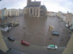 Archived image Webcam Republic Square Pilsen, Czech Republic 07:00