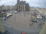 Archiv Foto Webcam Platz der Republik in Pilsen (Plzen) 13:00