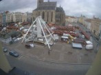 Archiv Foto Webcam Platz der Republik in Pilsen (Plzen) 13:00