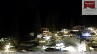 Archived image Webcam Sexten-Moos: caravanpark 23:00