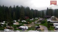 Archiv Foto Webcam Caravanpark in Sexten - Moos 19:00