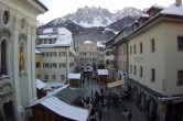 Archived image Webcam Village centre Innichen 13:00