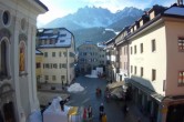 Archived image Webcam Village centre Innichen 09:00