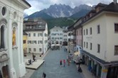 Archived image Webcam Village centre Innichen 17:00