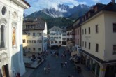 Archived image Webcam Village centre Innichen 17:00