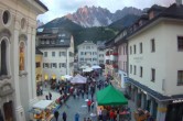 Archiv Foto Webcam Innichen - Ortszentrum 19:00
