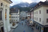 Archiv Foto Webcam Innichen - Ortszentrum 17:00
