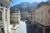Archived image Webcam Village centre Innichen 13:00