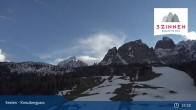 Archiv Foto Webcam Kreuzbergpass nahe Sexten 18:00