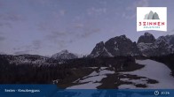 Archiv Foto Webcam Kreuzbergpass nahe Sexten 02:00
