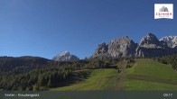 Archiv Foto Webcam Kreuzbergpass nahe Sexten 08:00