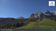 Archiv Foto Webcam Kreuzbergpass nahe Sexten 09:00