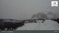 Archiv Foto Webcam Kreuzbergpass nahe Sexten 08:00