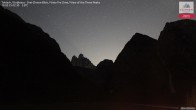 Archiv Foto Webcam Toblach (Drei Zinnen) 01:00