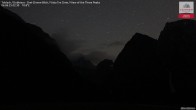 Archiv Foto Webcam Toblach (Drei Zinnen) 01:00
