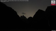 Archiv Foto Webcam Toblach (Drei Zinnen) 23:00