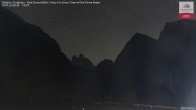 Archiv Foto Webcam Toblach (Drei Zinnen) 23:00