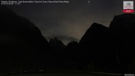Archiv Foto Webcam Toblach (Drei Zinnen) 01:00
