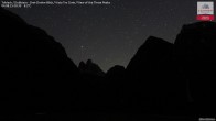 Archiv Foto Webcam Toblach (Drei Zinnen) 23:00