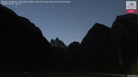 Archiv Foto Webcam Toblach (Drei Zinnen) 03:00